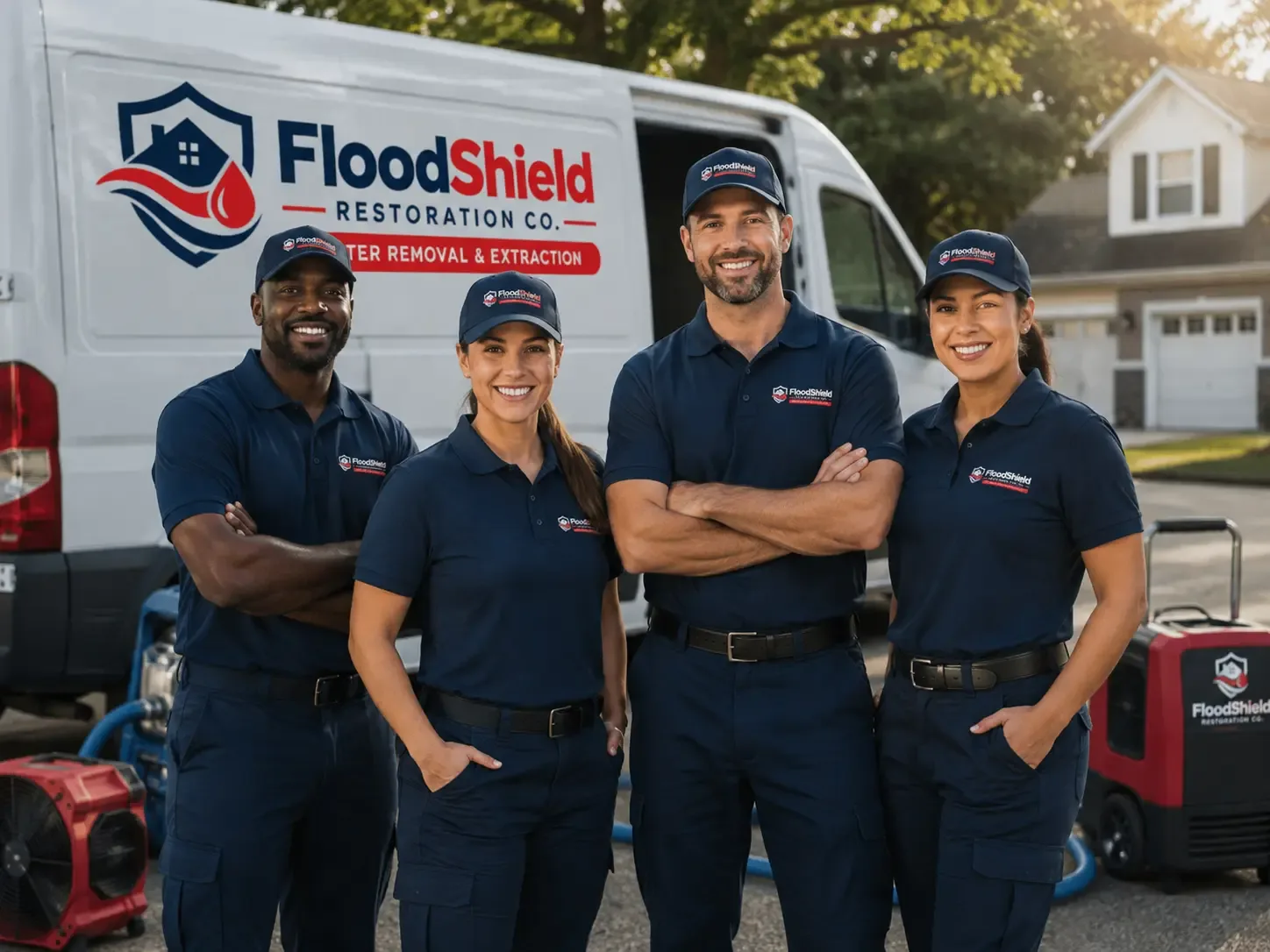 Flood Damage Restoration company in Saxon, WI